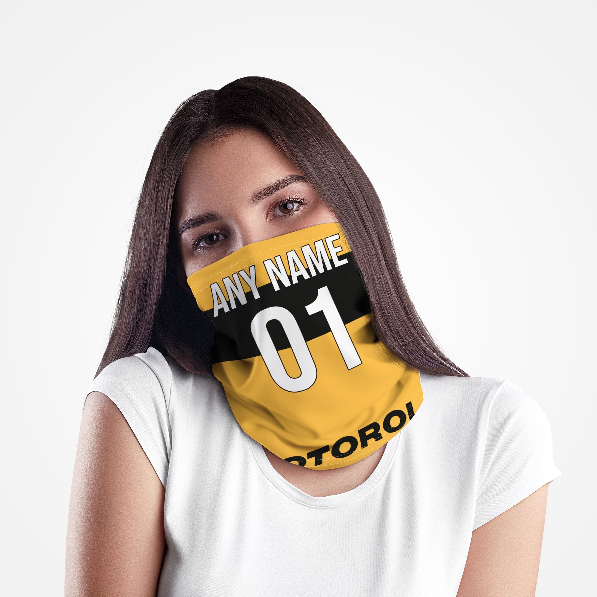 Livingston Retro 2001 Home - Personalised Retro Football Snood