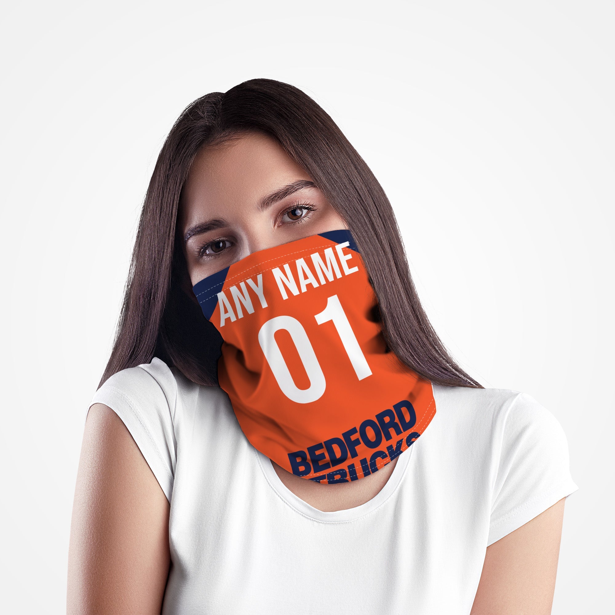 Luton Retro 1983 Away - Personalised Retro Football Snood