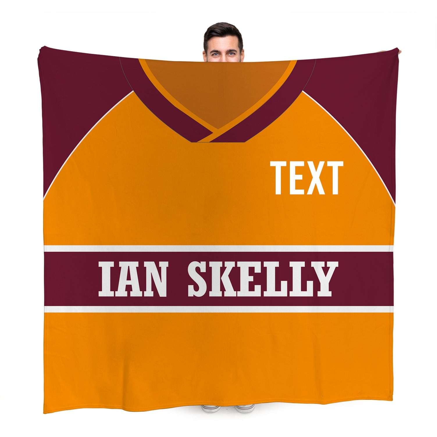 Motherwell 1987 Home - Personalised Retro Fleece Blanket 150cm X 150cm