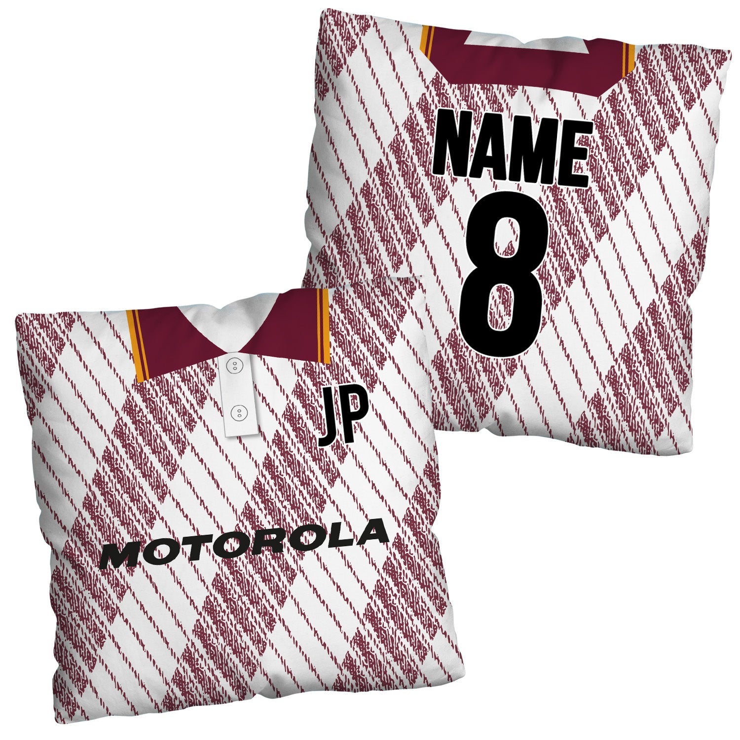 Motherwell 1992 Away Shirt - 45cm or 61cm Retro Cushion