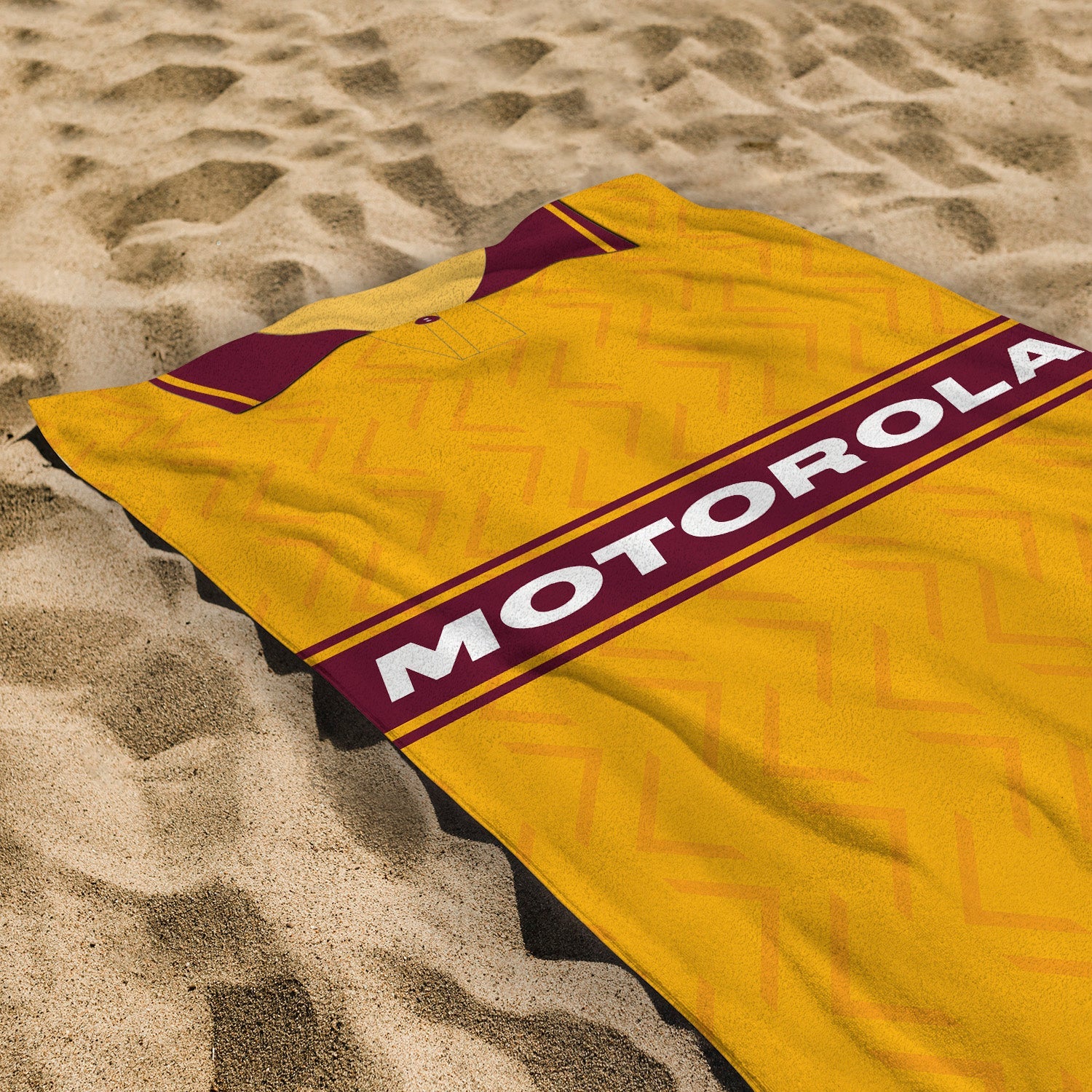 Motherwell 1994 Home Shirt - Personalised Lightweight, Microfibre Retro Beach Towel