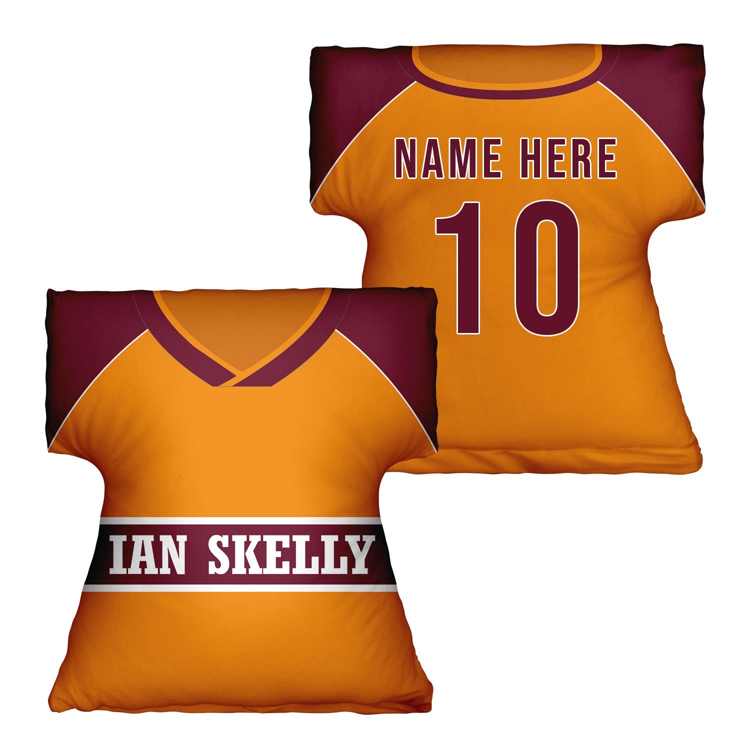 Motherwell 1987 Home Shirt - Personalised Retro Shirt Cushion