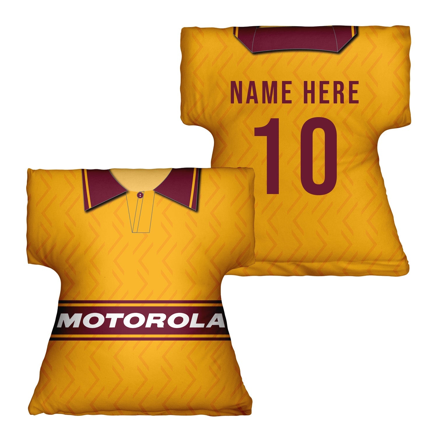 Motherwell 1994 Home Shirt - Personalised Retro Shirt Cushion