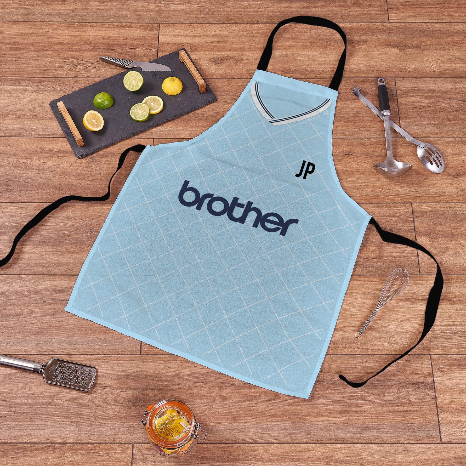 Manchester City FC 1988 Home Shirt Custom Apron