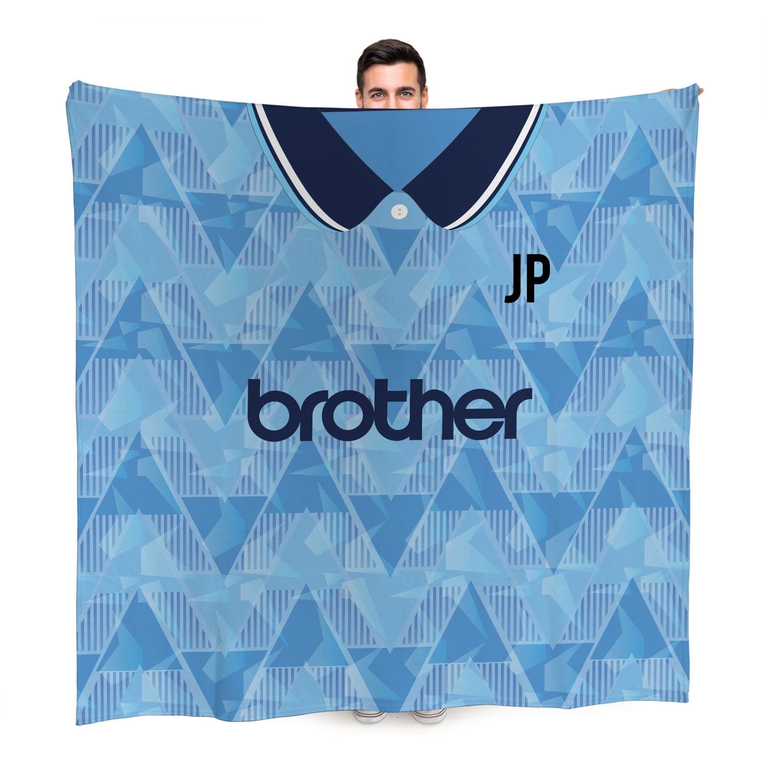 Man City FC - 1989 Home Shirt - Retro Fleece Blanket