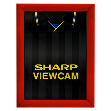 Personalised Man United - 1994 Away Shirt - A4 Metal Sign Plaque - Frame Options Available