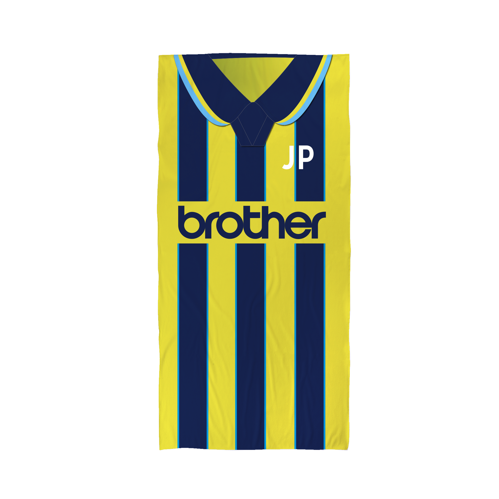 Man City FC - 1998 Away Shirt - Personalised Vintage Beach Towel