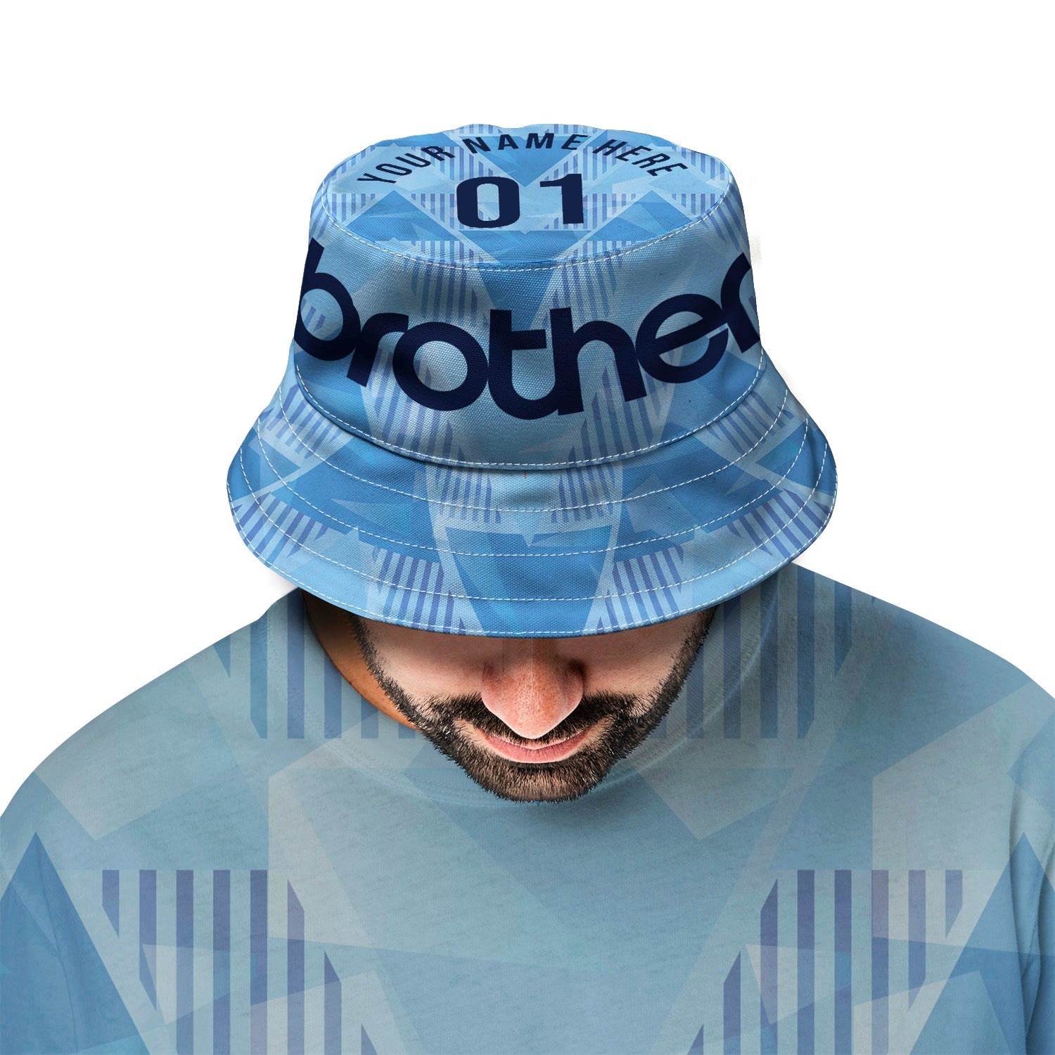 Manchester Blue Retro 1989 Home - Retro Bucket Hat