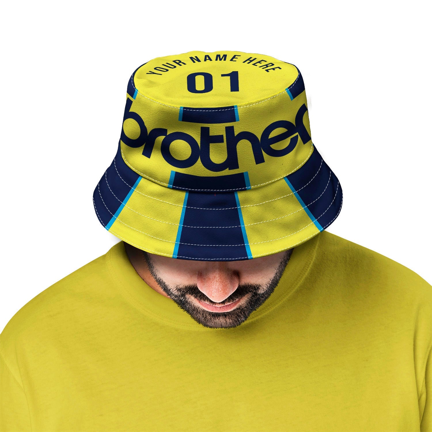 Manchester Blue Retro 1998 Away - Retro Bucket Hat