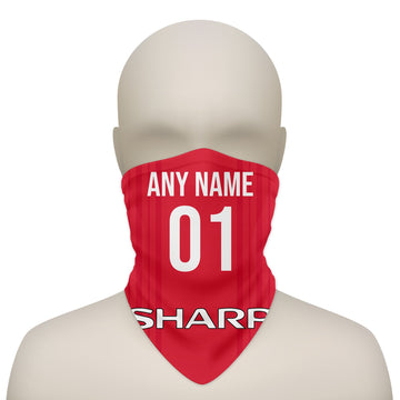 Manchester Red Retro 1999 Home - Personalised Retro Football Snood