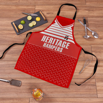 Middlesbrough - 1990 Home Shirt - Personalised Retro Football  Novelty Water-Resistant, Lazer Cut (no fraying) Light Weight Adults Apron
