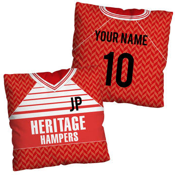 Middlesbrough - 1990 Home Shirt - 45cm or 61cm Retro Cushion