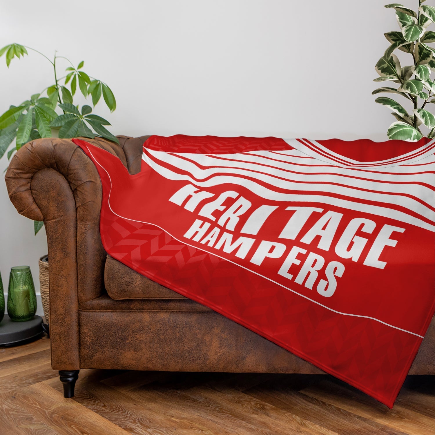 Middlesbrough  - 1990 Home Shirt - Personalised Retro Fleece Blanket