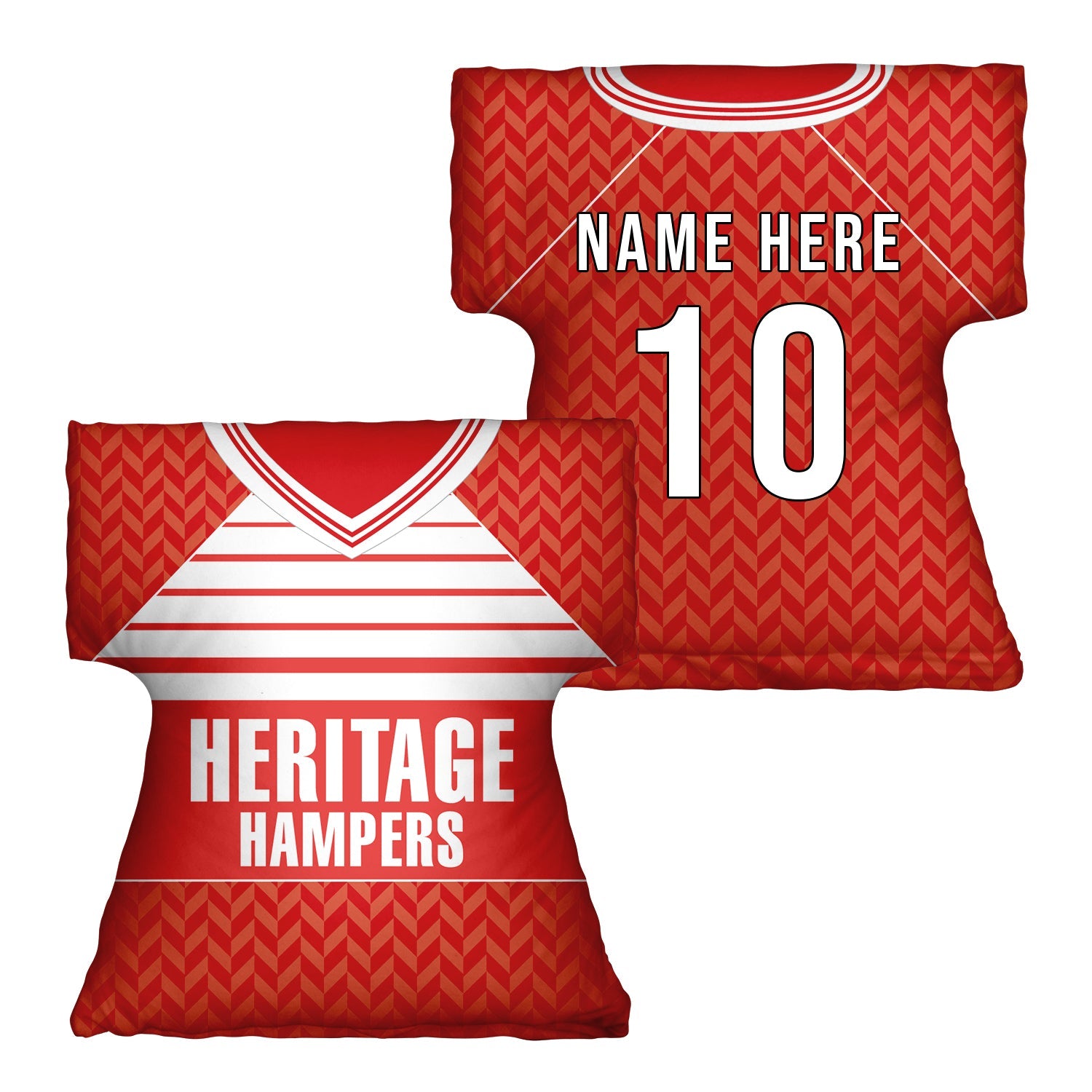 Middlesbrough - 1990 Home Shirt - Personalised Retro Shirt Cushion