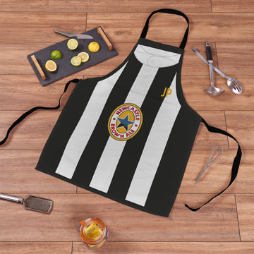 Newcastle - 1996 Home - Retro Football  Novelty Water-Resistant, Lazer Cut (no fraying) Light Weight Adults Apron