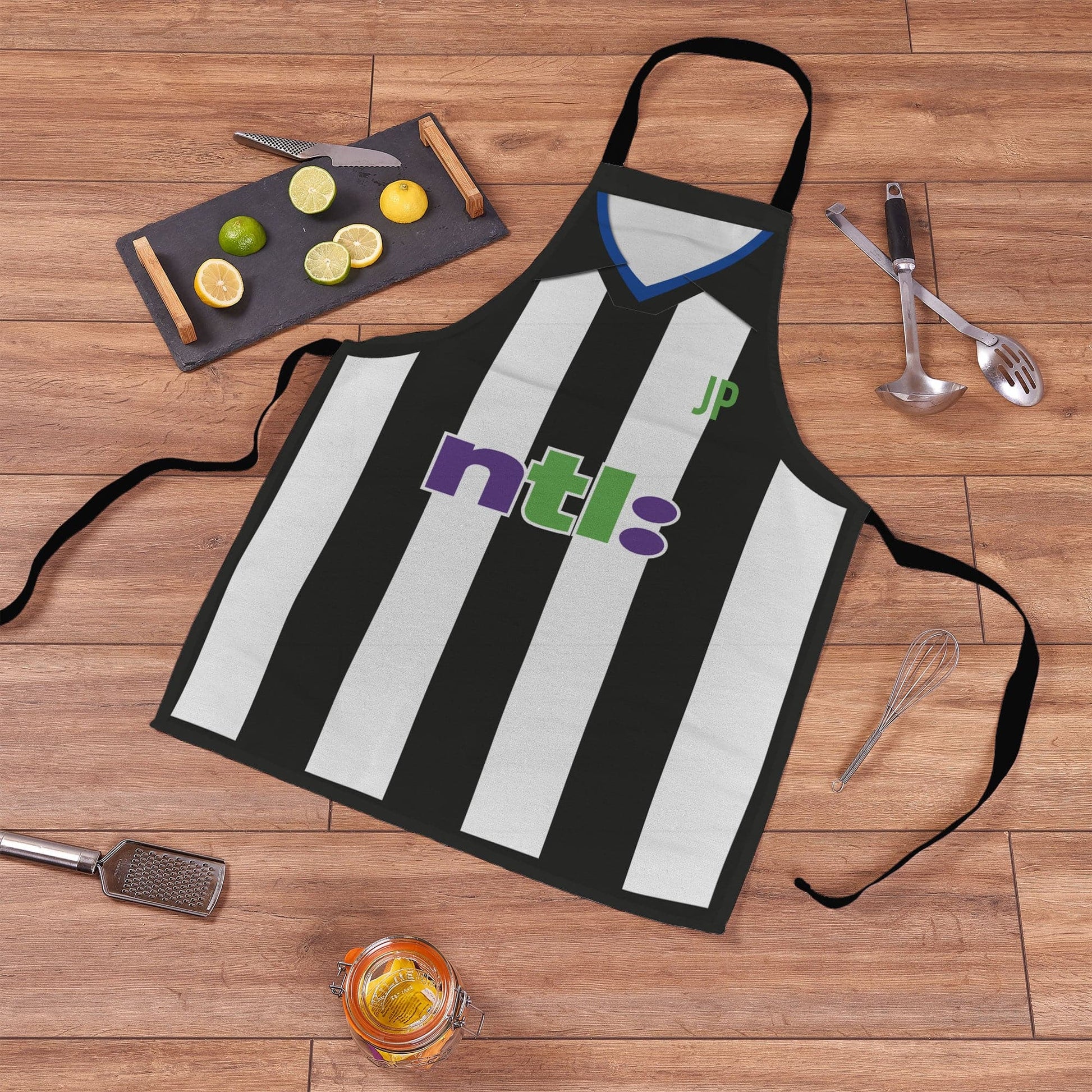 Newcastle FC - 2001 Home - Retro Football Apron