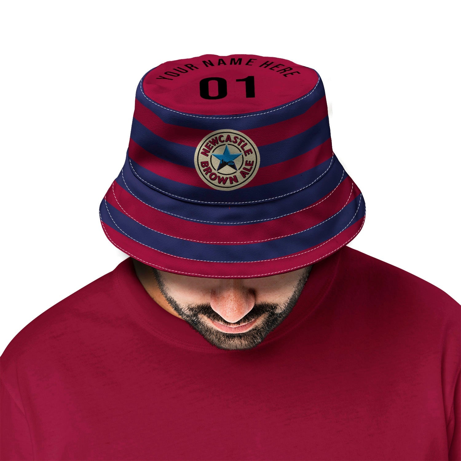 Newcastle 1996 Away - Retro Bucket Hat