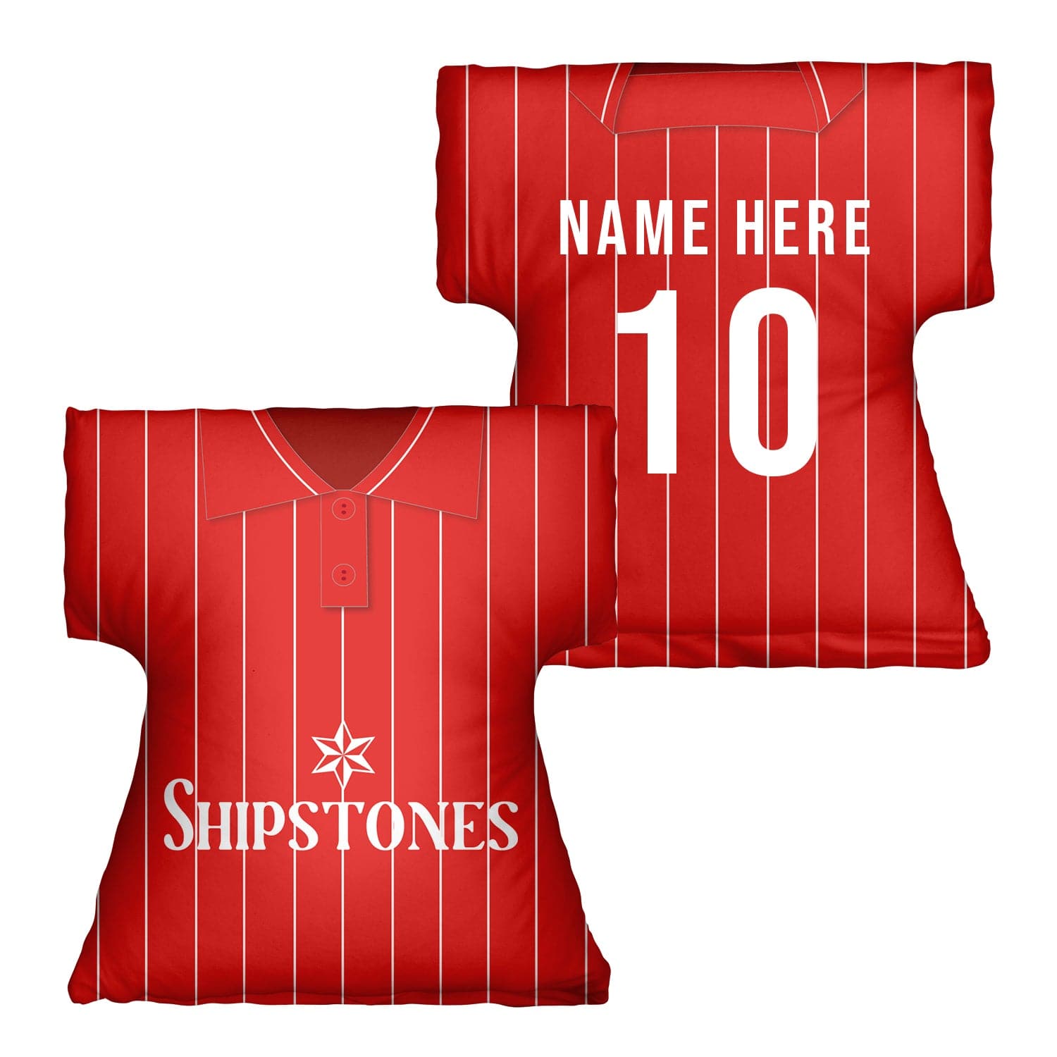 Nottingham Forest - 1992 Home - Retro Shirt Cushion