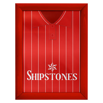 Personalised Nottingham Forest - 1992 Home Shirt - A4 Metal Sign Plaque - Frame Options Available