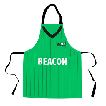 Plymouth Retro 1983 Home Shirt - Personalised Retro Football Novelty Water-Resistant, Lazer Cut (no fraying) Light Weight Adults Apron