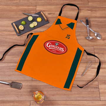 Plymouth Retro 2004 Away Shirt - Personalised Retro Football Novelty Water-Resistant, Lazer Cut (no fraying) Light Weight Adults Apron