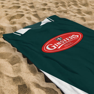 Plymouth Retro 2003 Home Shirt - Personalised Lightweight, Microfibre Retro Beach Towel - 150cm x 75cm