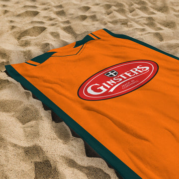 Plymouth Retro 2004 Away Shirt - Personalised Lightweight, Microfibre Retro Beach Towel - 150cm x 75cm