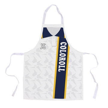Preston - 1994 Home Shirt - Personalised Retro Football Novelty Water-Resistant, Lazer Cut (no fraying) Light Weight Adults Apron