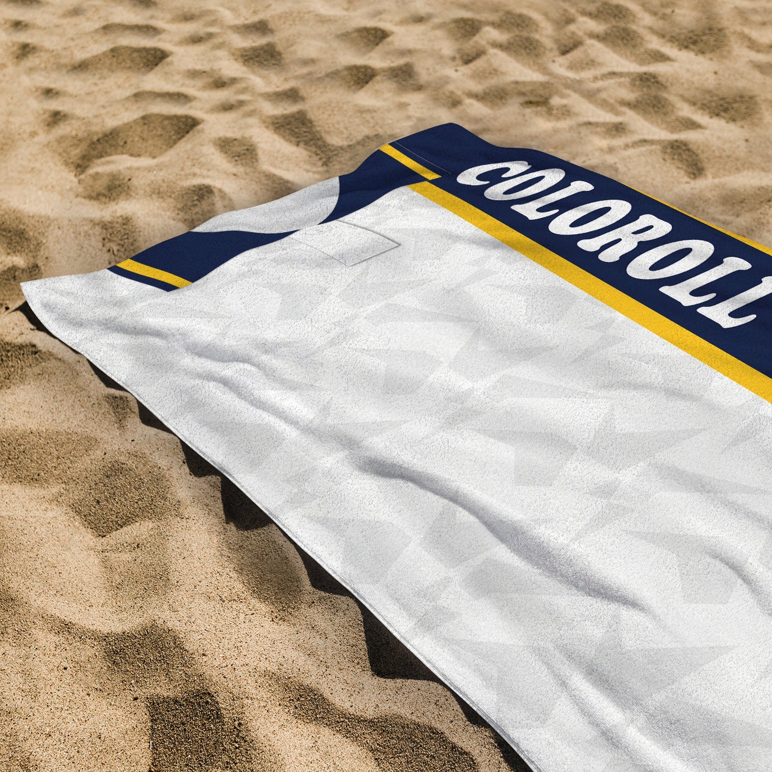 Preston - 1994 Home Shirt - Personalised Retro Lightweight, Microfibre Beach Towel - 150cm x 75cm