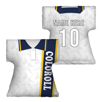 Preston - 1994 Home Shirt - Personalised Retro Shirt Cushion