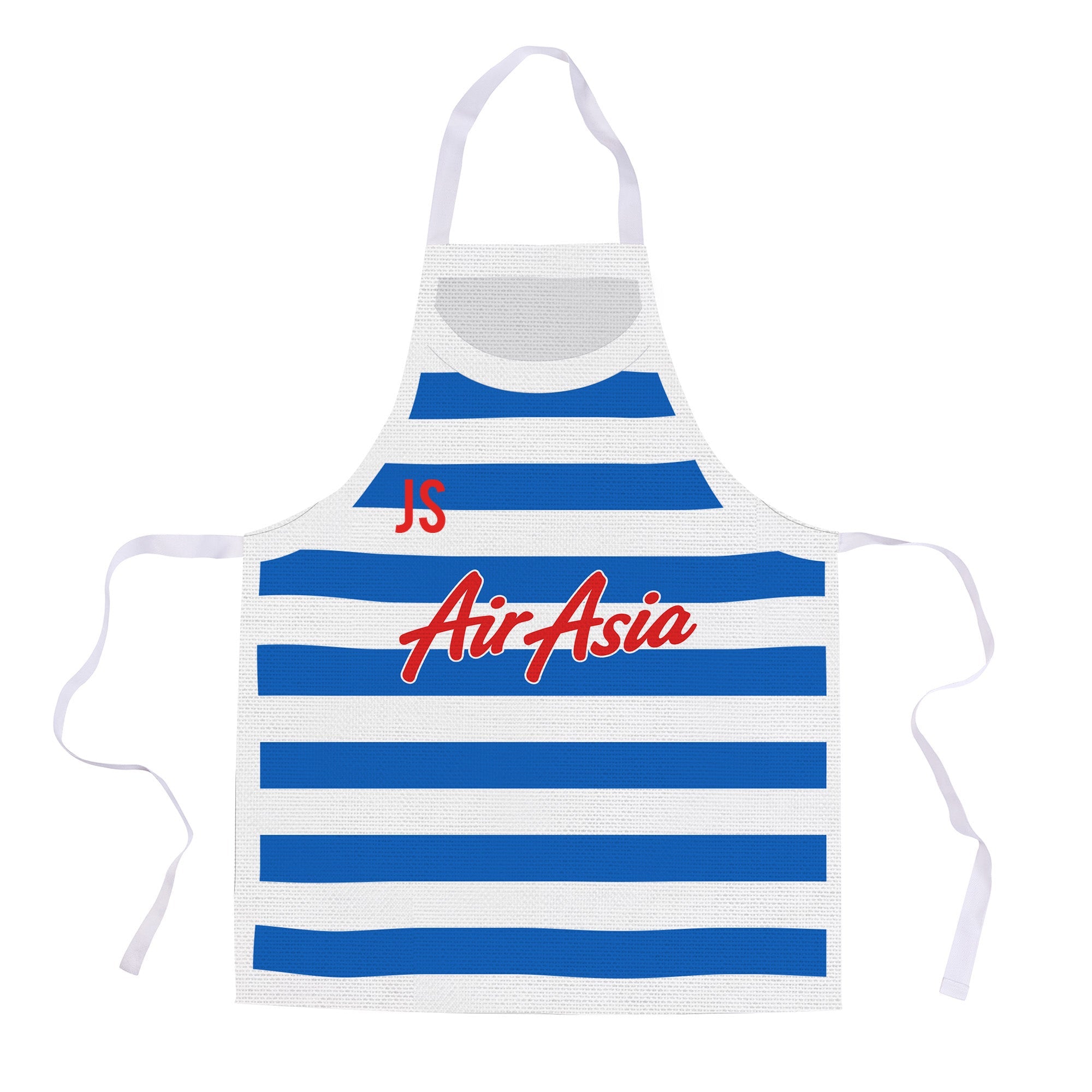 The Hoops - 2015 Home Shirt - Personalised Retro Football Novelty Water-Resistant, Lazer Cut (no fraying) Light Weight Adults Apron