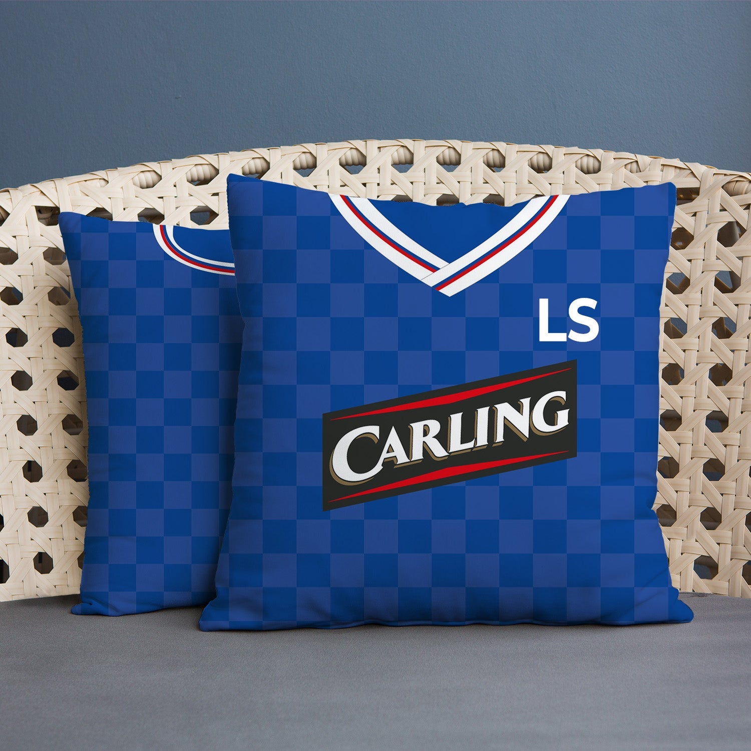 Rangers - 2009 Home Shirt - 45cm or 61cm Retro Cushion