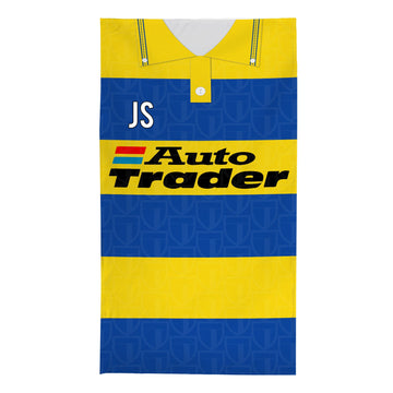 Reading - 1992 Away Shirt - Personalised Retro Lightweight, Microfibre Beach Towel - 150cm x 75cm