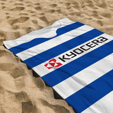 Reading - 2006 Home Shirt - Personalised Retro Lightweight, Microfibre Beach Towel - 150cm x 75cm