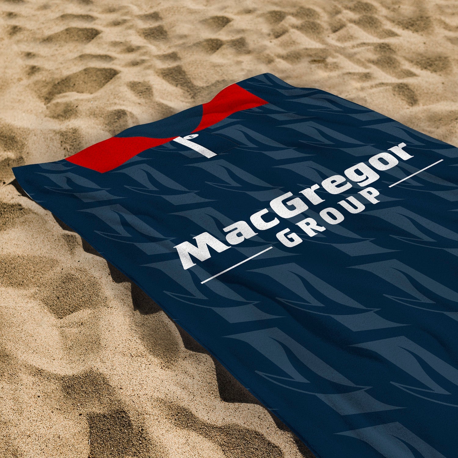 Ross County 1995 Home Shirt - Personalised Lightweight, Microfibre Retro Beach Towel