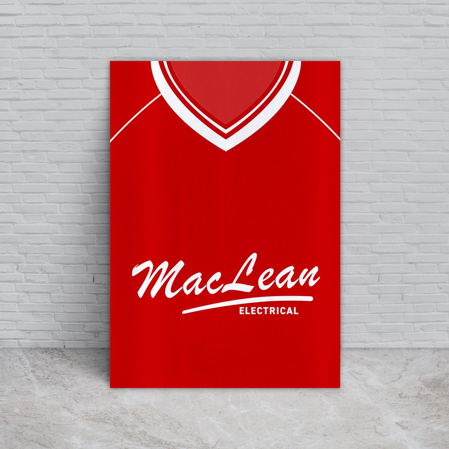 Ross County 2000 Away Shirt - A4 Personalised Metal Sign Plaque