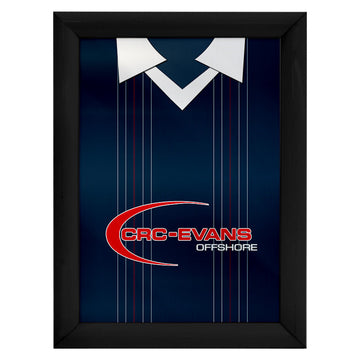 Ross County Retro 2015 Home Shirt - A4 Personalised Metal Sign Plaque - Frame Options Available