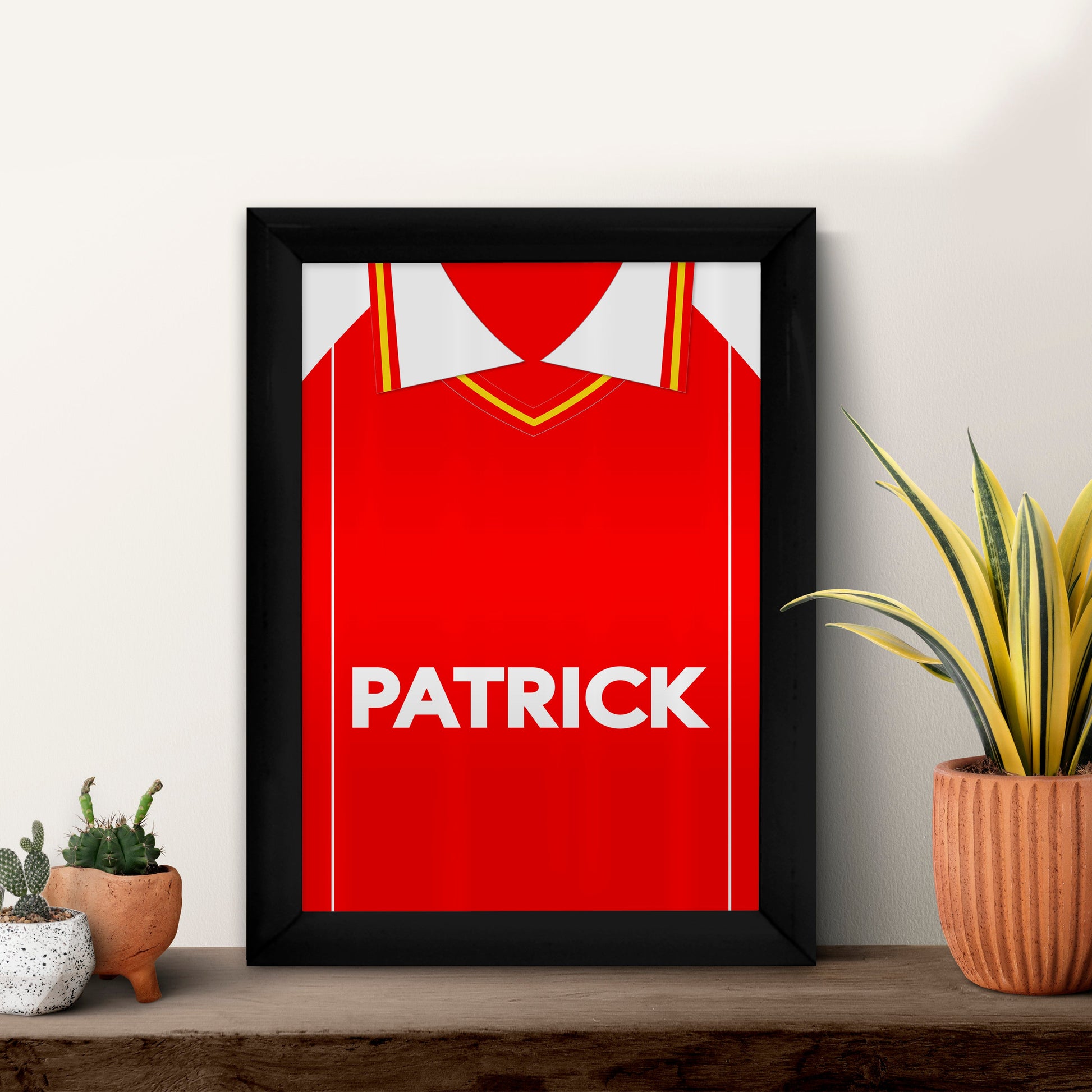 Personalised Rotherham - 1984 Home Shirt - A4 Metal Sign Plaque 