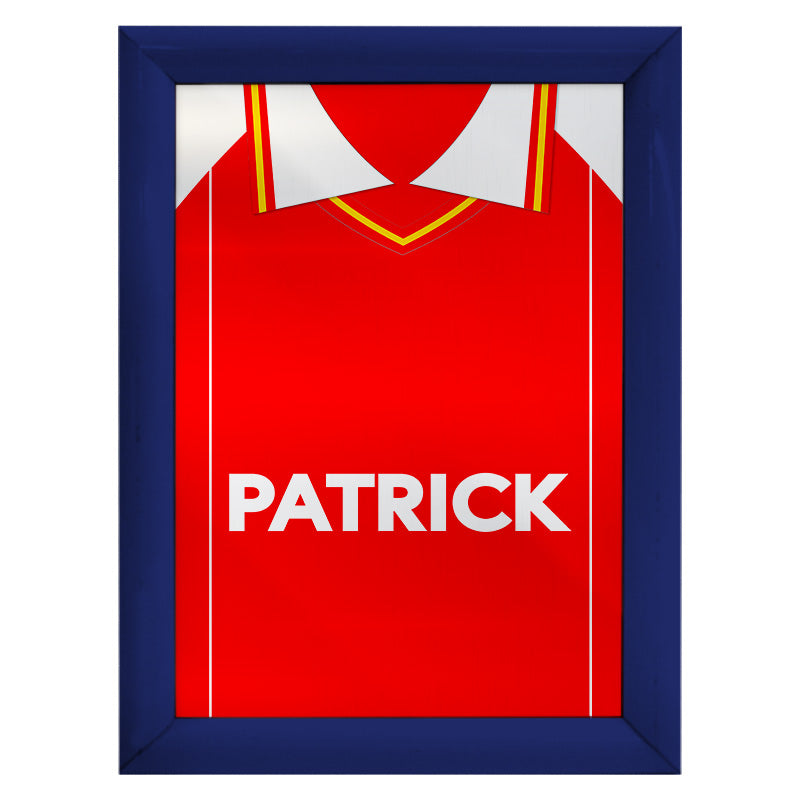 Personalised Rotherham - 1984 Home Shirt - A4 Metal Sign Plaque 