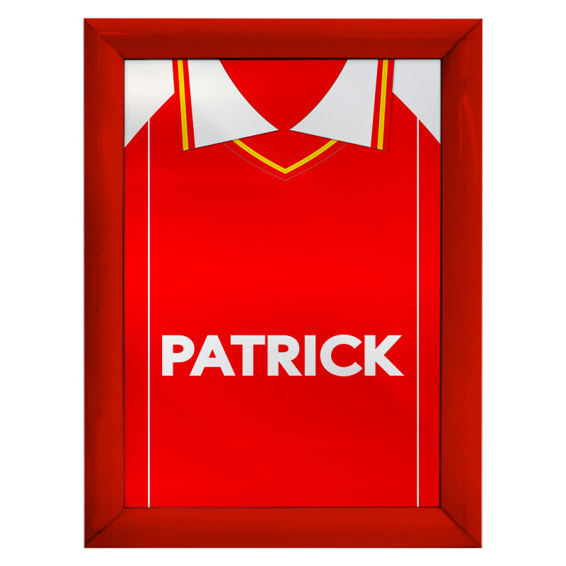 Personalised Rotherham - 1984 Home Shirt - A4 Metal Sign Plaque 