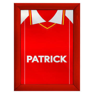 Personalised Rotherham - 1984 Home Shirt - A4 Metal Sign Plaque - Frame Options Available