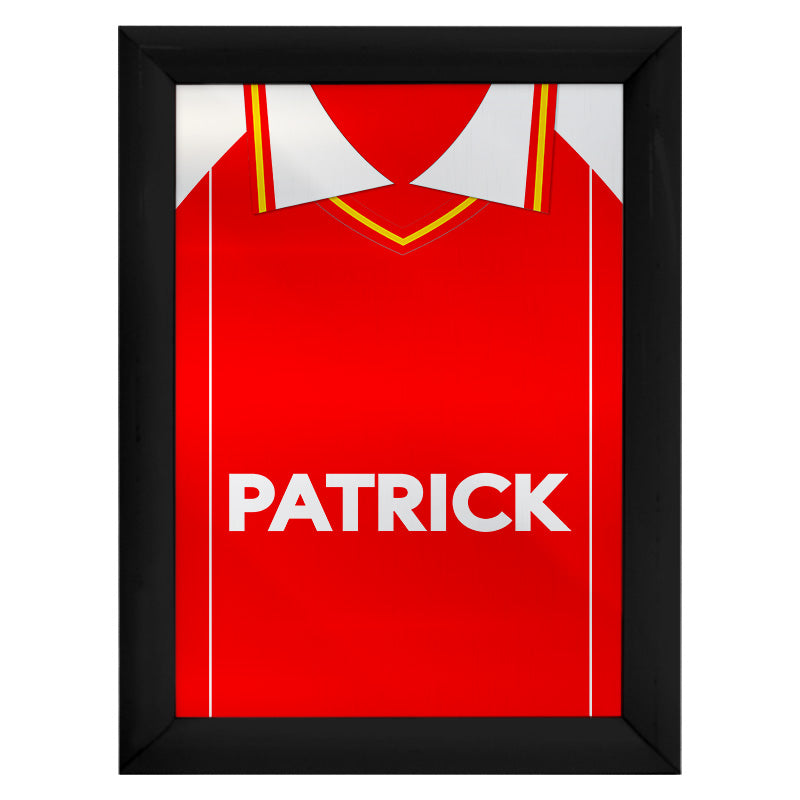 Personalised Rotherham - 1984 Home Shirt - A4 Metal Sign Plaque 