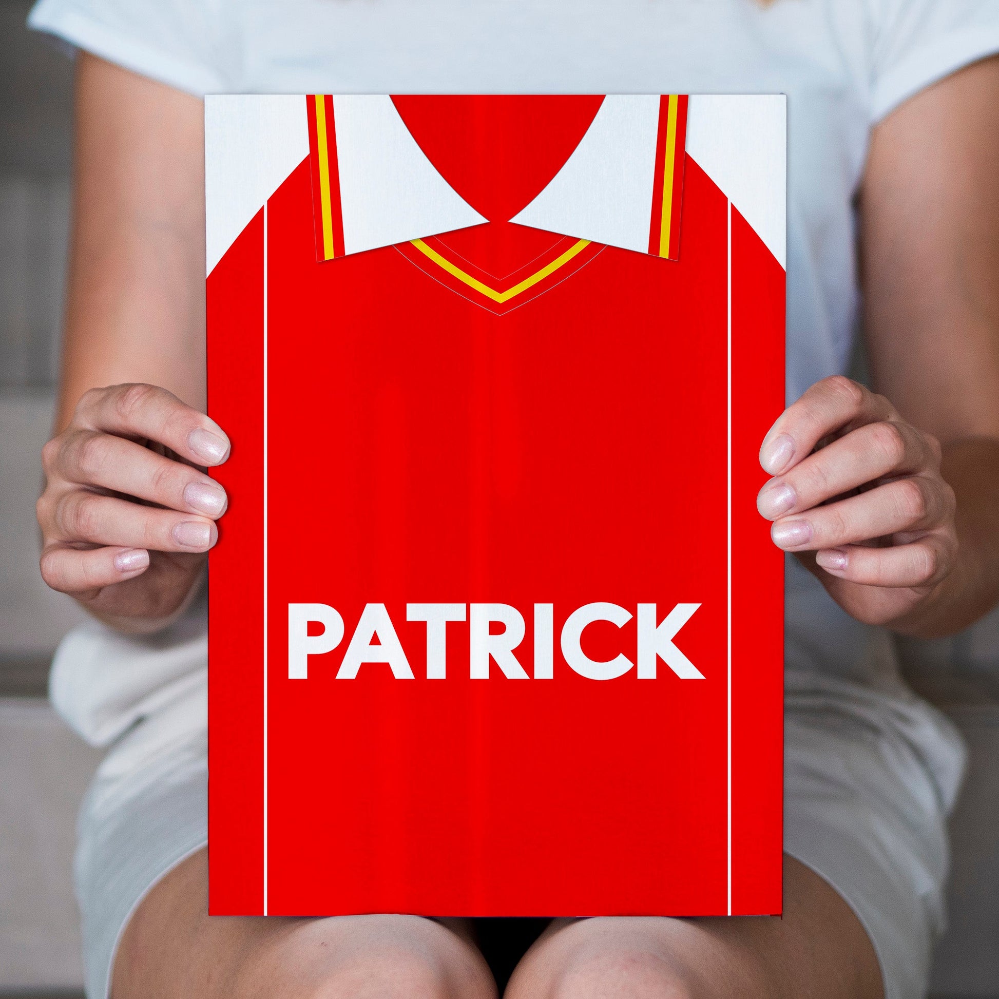 Personalised Rotherham - 1984 Home Shirt - A4 Metal Sign Plaque 