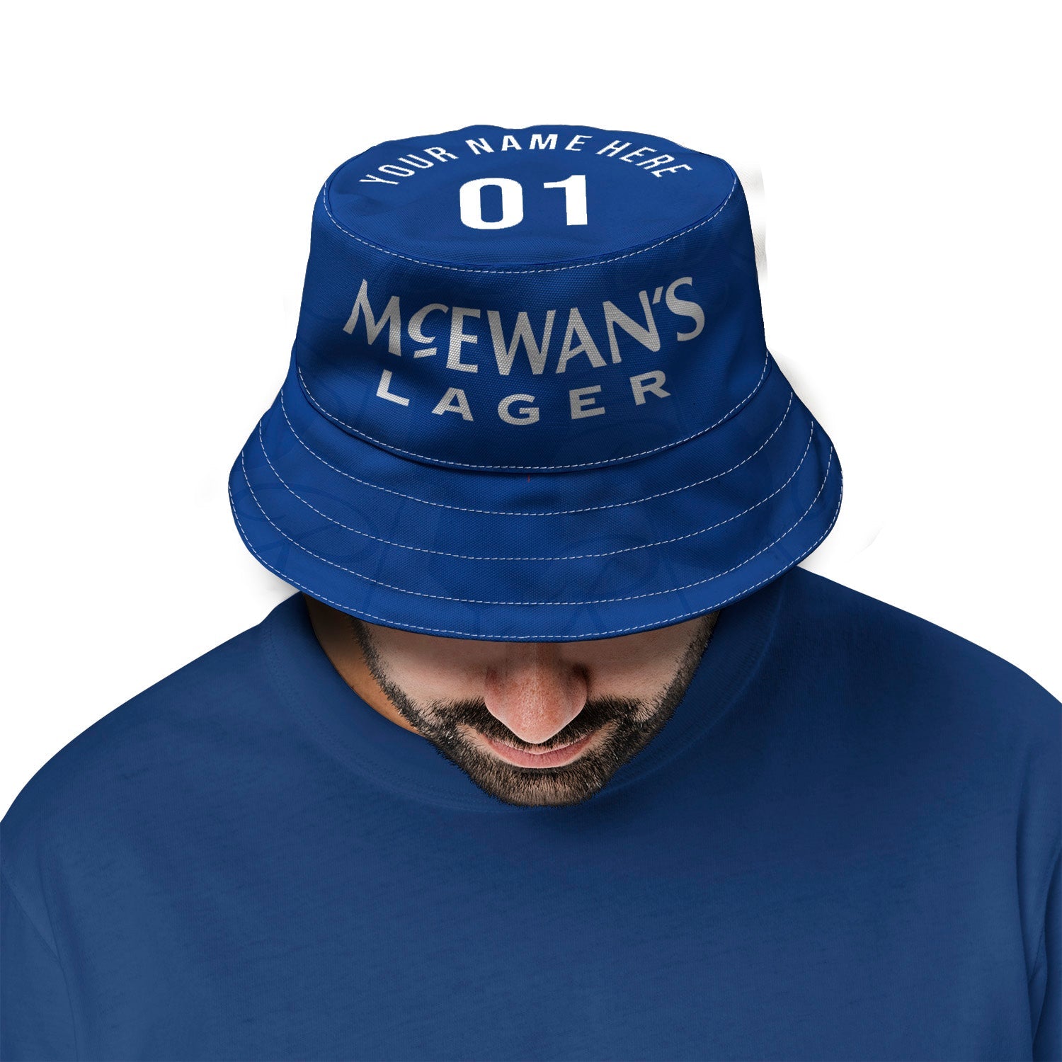 Glasgow Bears 1996 Home - Retro Bucket Hat