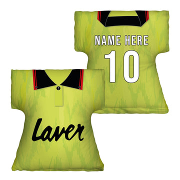 Sheffield - 1990 Away Shirt - Personalised Retro Shirt Cushion