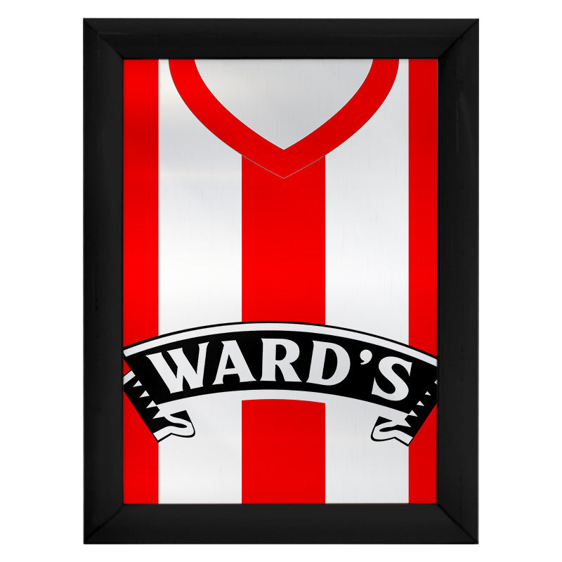 Personalised Sheffield - 1996 Home Shirt - A4 Metal Sign Plaque