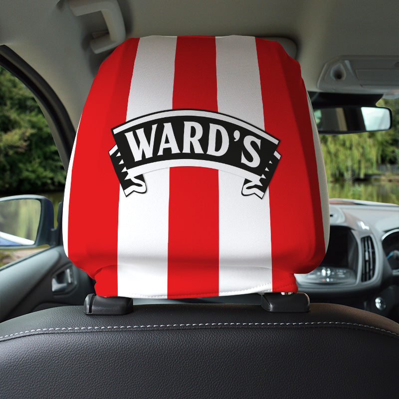 Personalised Headrest Cover Sheffiedl