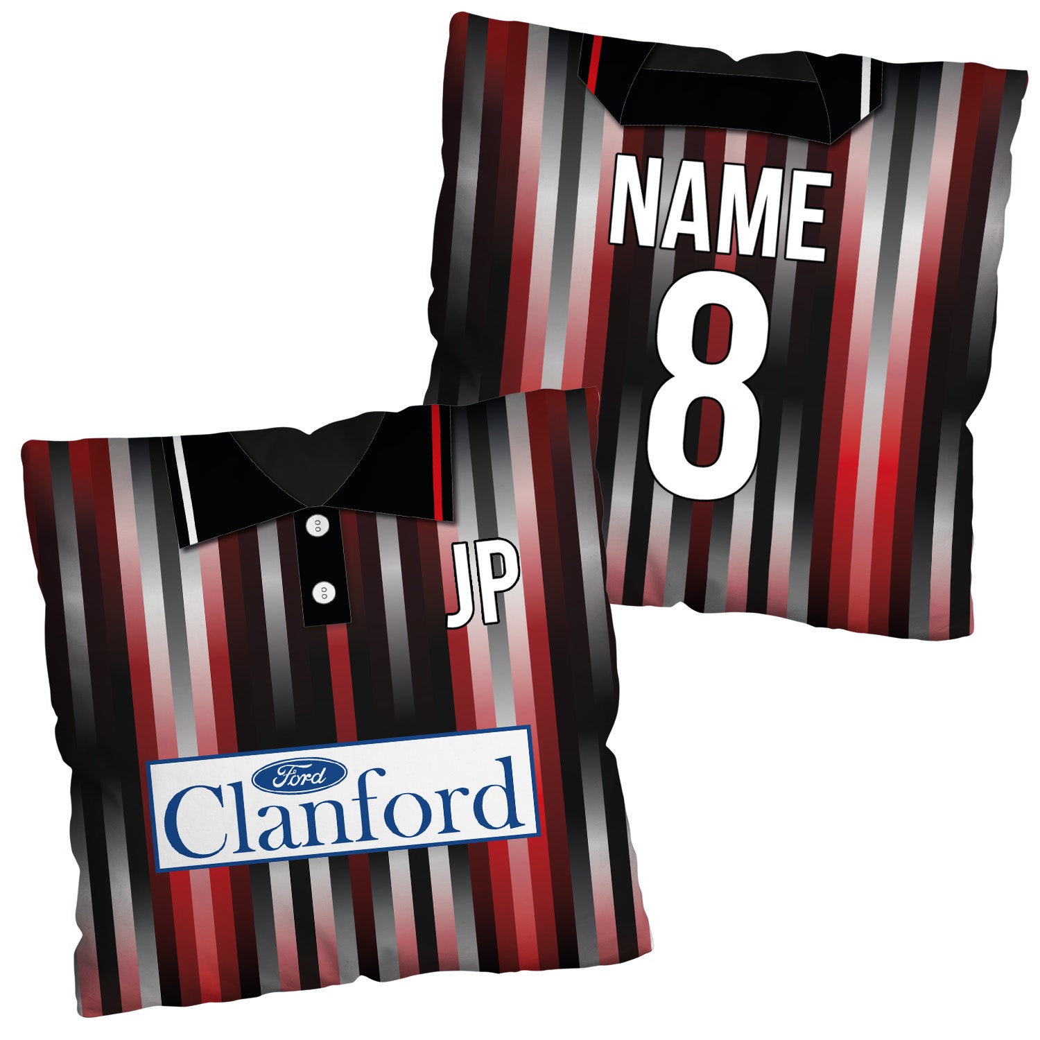 St Mirren 1994 Away Shirt - 45cm or 61cm Retro Cushion