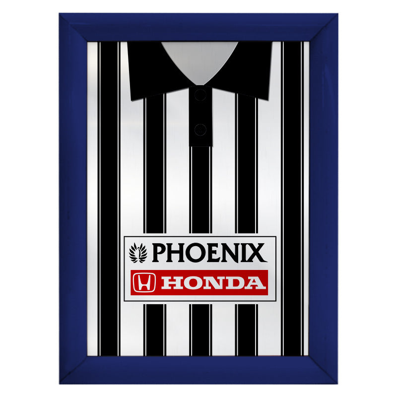 St Mirren 1995 Home Shirt - A4 Personalised Metal Sign Plaque