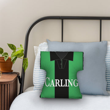 Stoke - 1994 Away Shirt - Personalised Retro Shirt Cushion